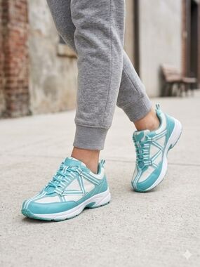 Coming Soon!! Light Teal Women's Athletic Sneakers - Comfort Walk Shoes